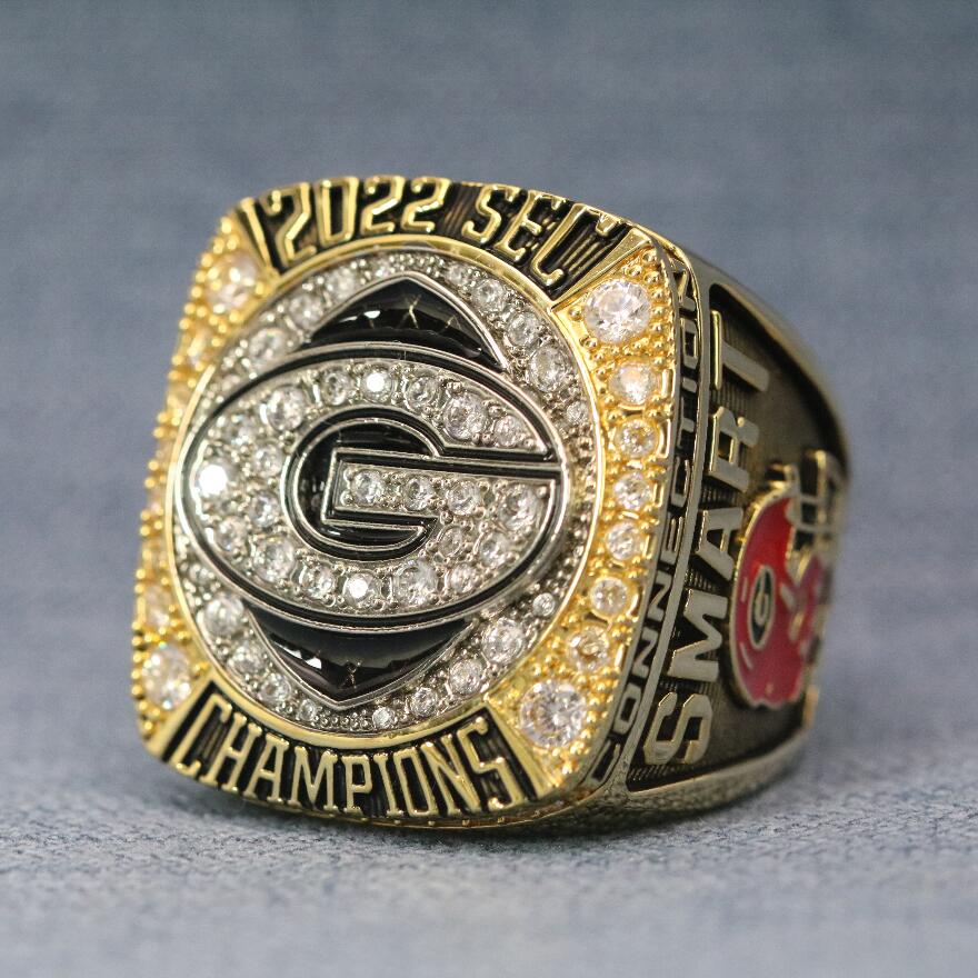 2022 Georgia Bulldogs SEC Championship Ring Official Style