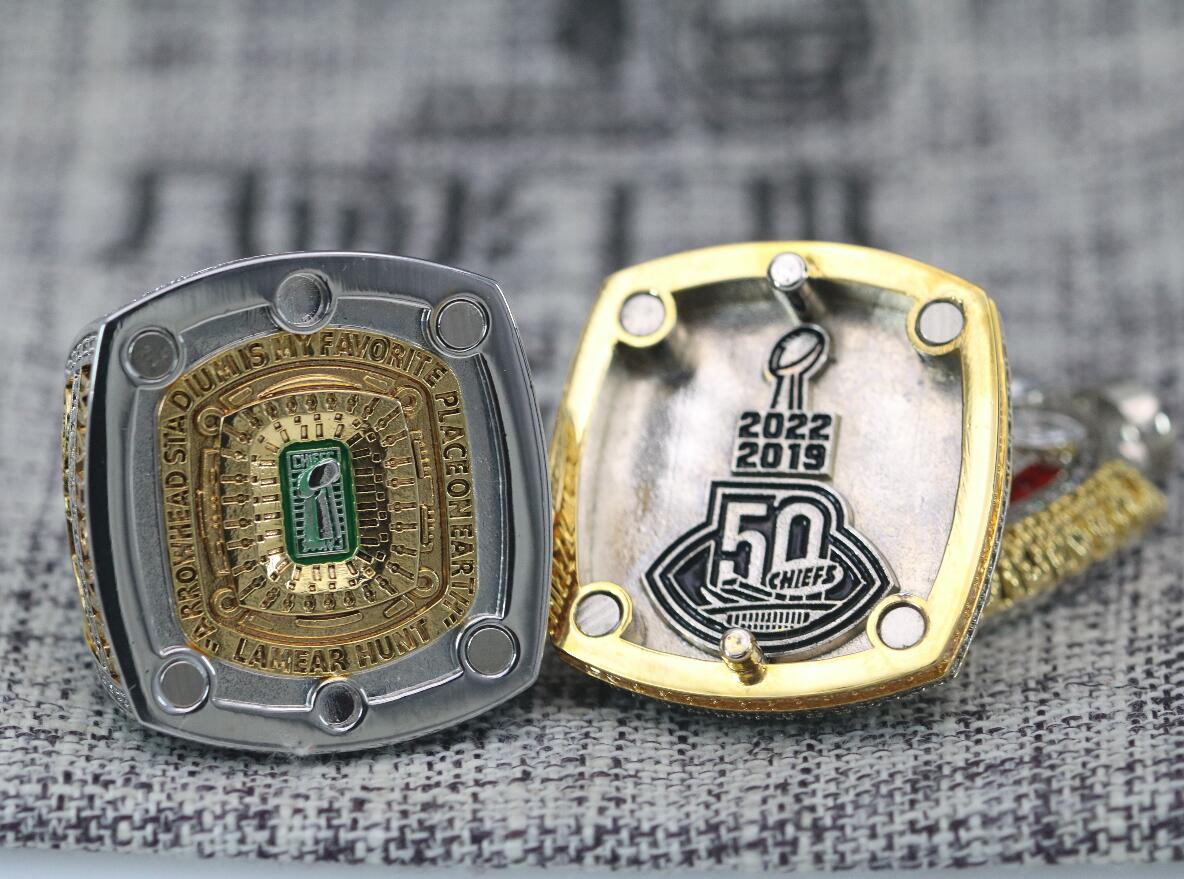 2022 Kansas City Chiefs NFL Super Bowl Championship Ring Official Style