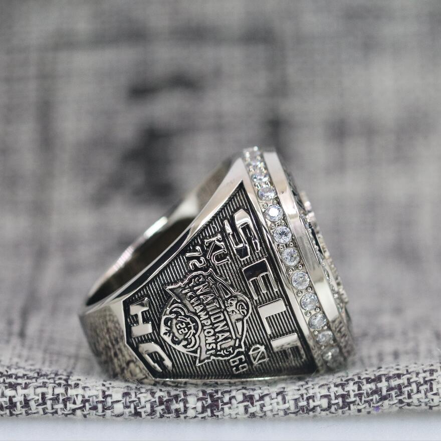 2022 Kansas Jayhawks Basketball Championship Ring Official Style