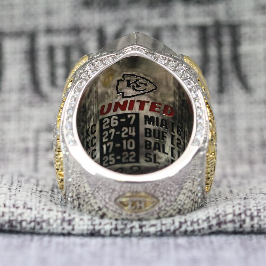 2023 Kansas City Chiefs NFL Super Bowl Championship Ring Official Style