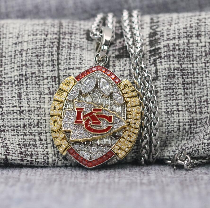 2023 Kansas City Chiefs Super Bowl Championship Pendant
