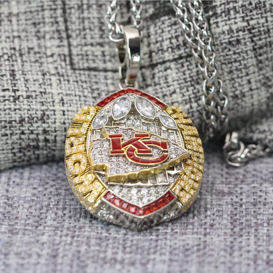 2023 Kansas City Chiefs Super Bowl Championship Pendant