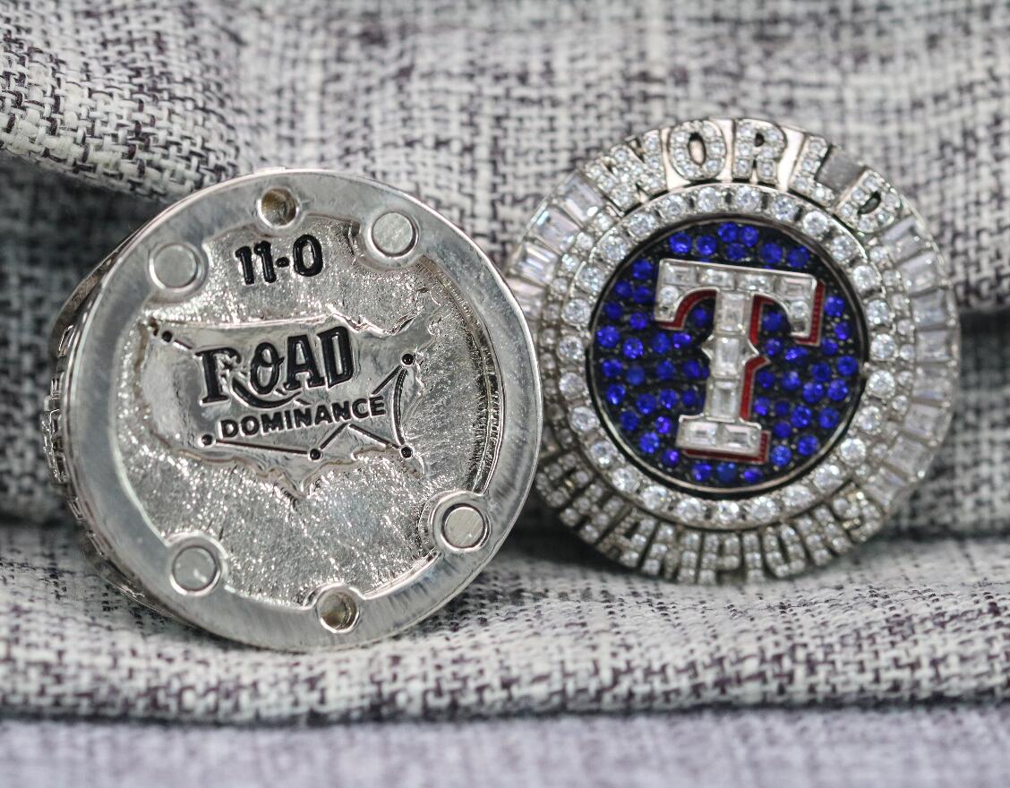 2023 Texas Rangers MLB World Series Championship Ring Official Style
