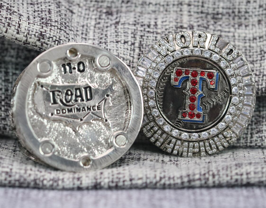 2023 Texas Rangers MLB World Series Championship Ring Official Style