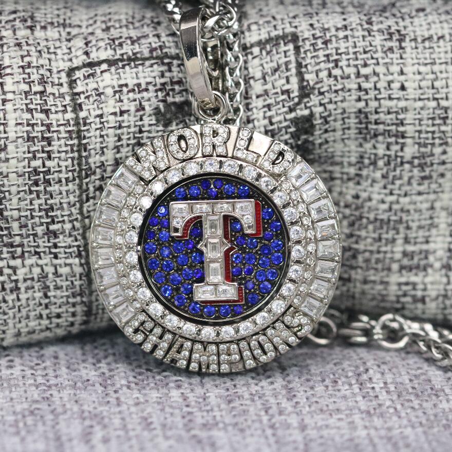 2023 Texas Rangers World Series Championship Pendant