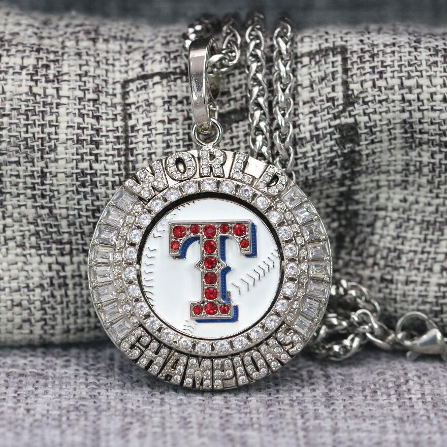 2023 Texas Rangers World Series Championship Pendant