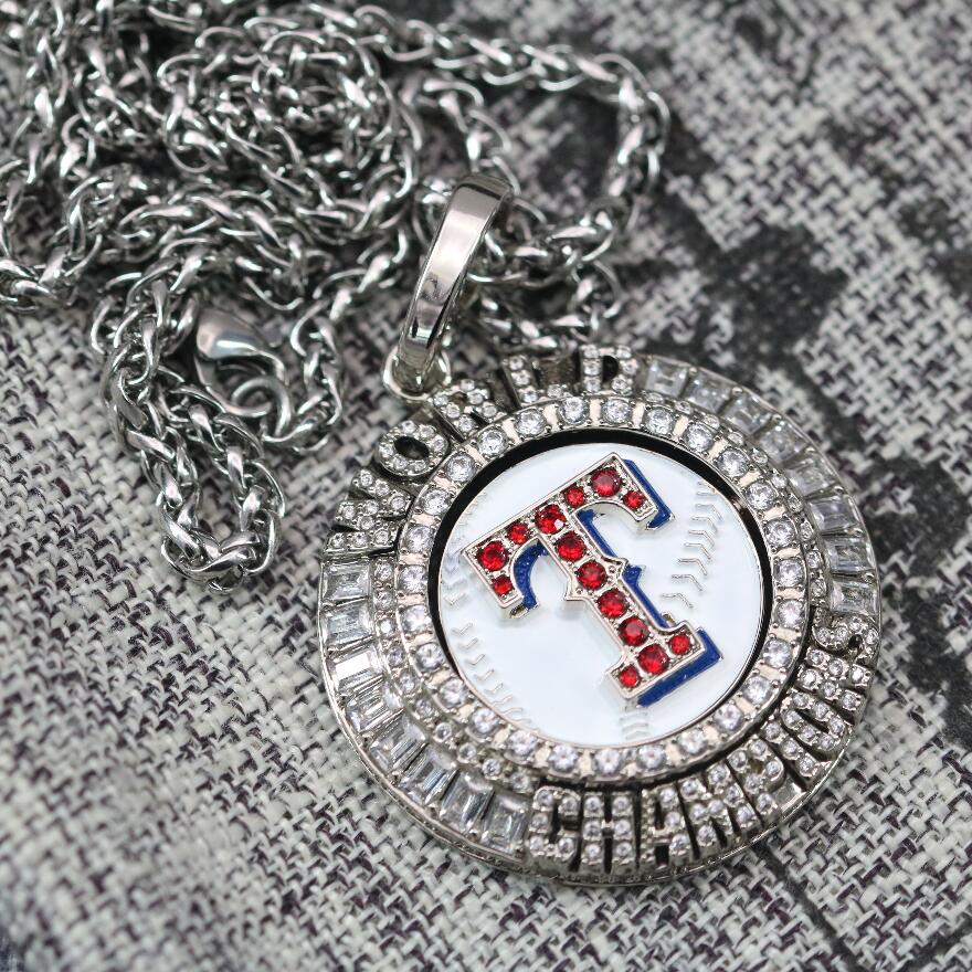 2023 Texas Rangers World Series Championship Pendant