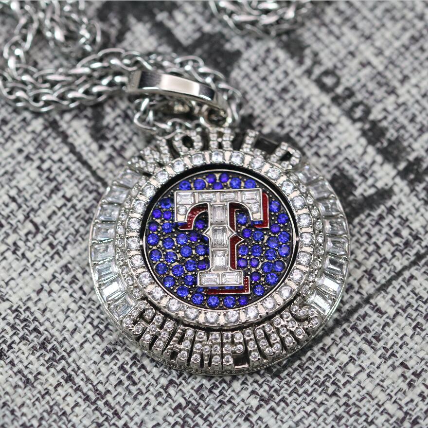 2023 Texas Rangers World Series Championship Pendant