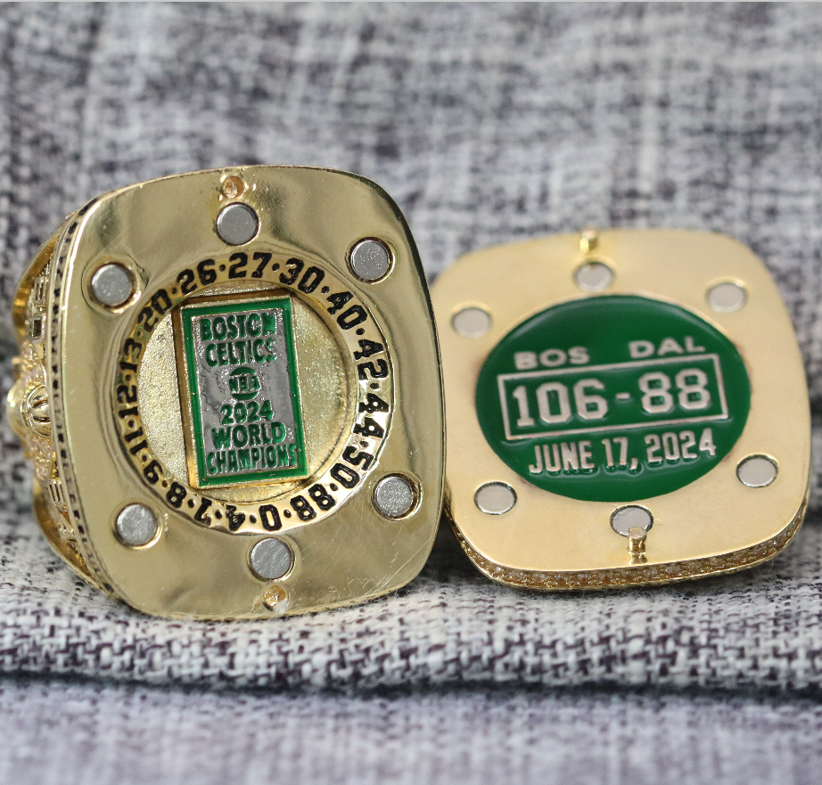2024 Boston Celtics NBA Basketball Championship Ring Official Style