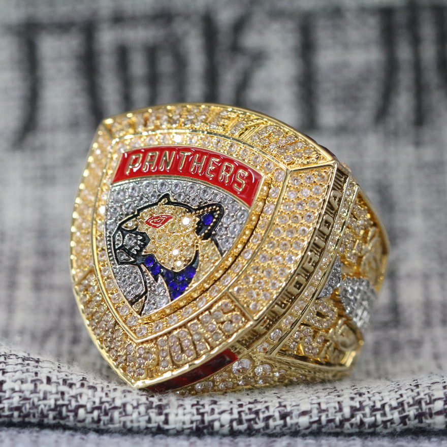 2024 Florida Panthers NHL Stanley Cup Championship Ring Official Style