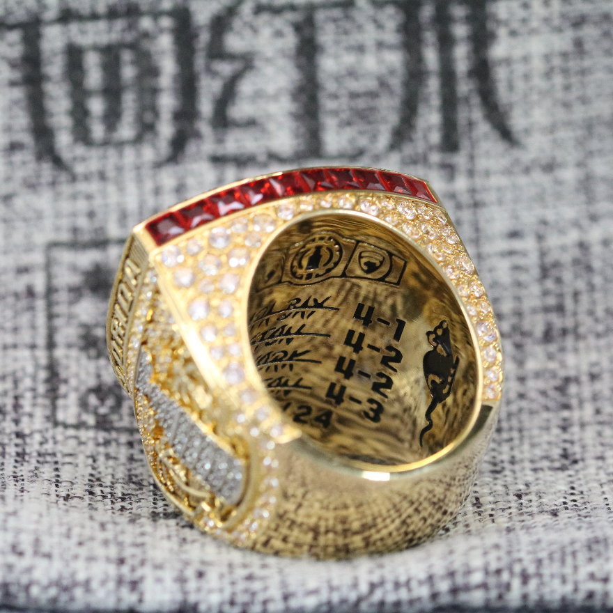 2024 Florida Panthers NHL Stanley Cup Championship Ring Official Style