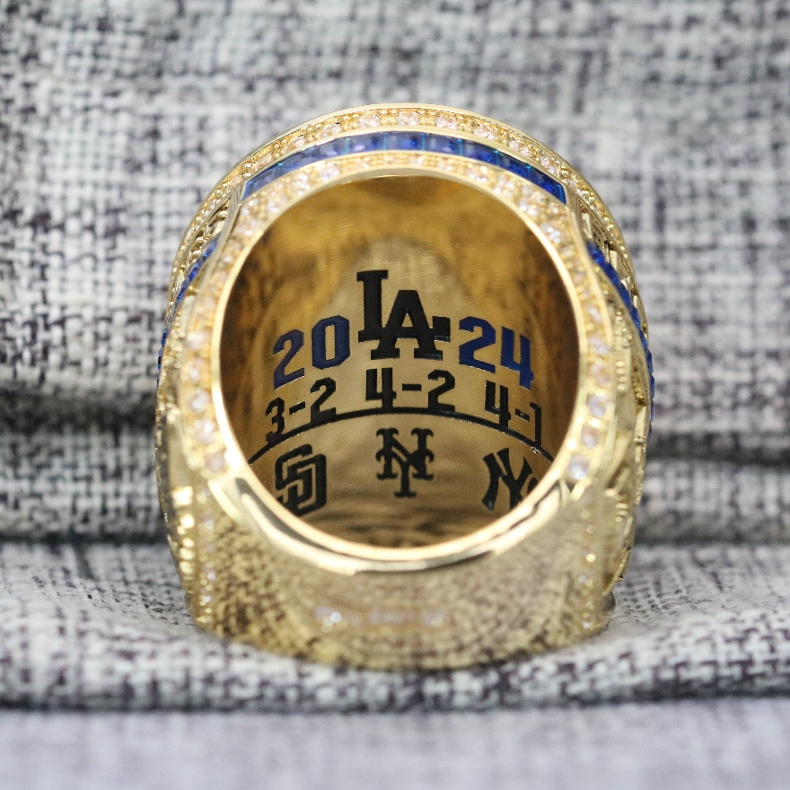 2024 Los Angeles Dodgers MLB World Series Championship Ring Official Style