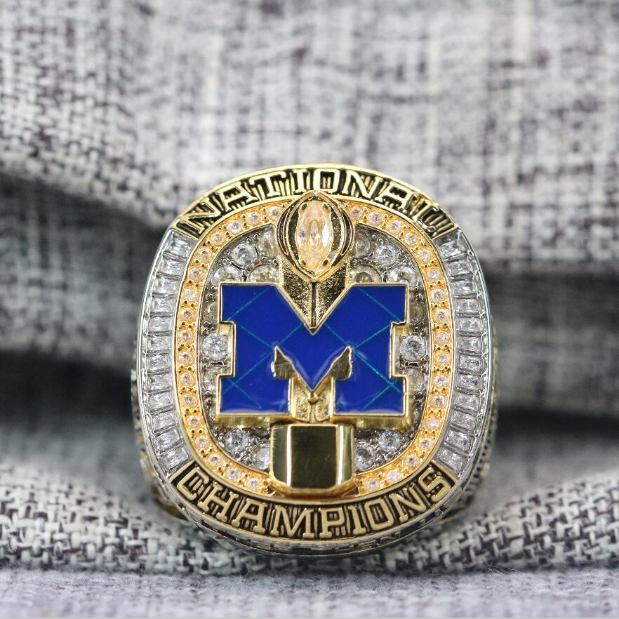 2024 Michigan Wolverines NCAA National Championship Ring Official Style