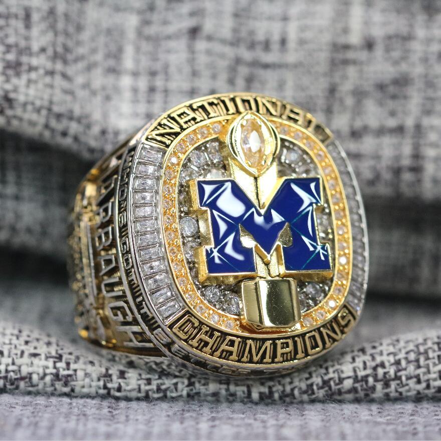 2024 Michigan Wolverines NCAA National Championship Ring Official Style