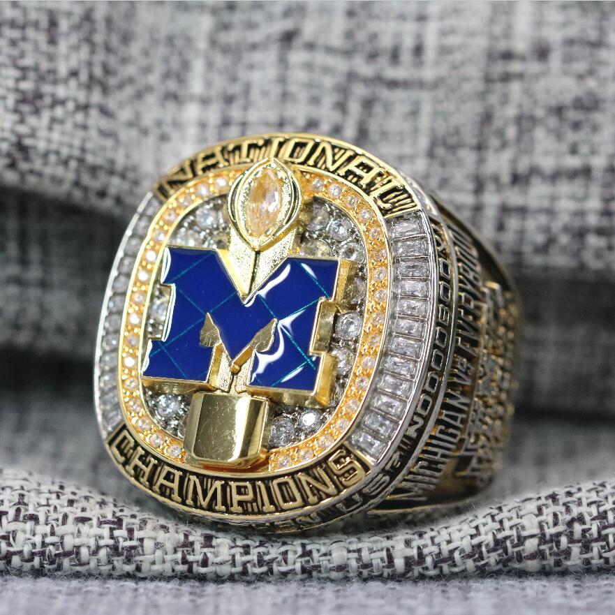 2024 Michigan Wolverines NCAA National Championship Ring Official Style
