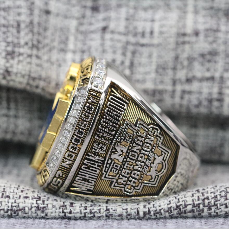 2024 Michigan Wolverines NCAA National Championship Ring Official Style
