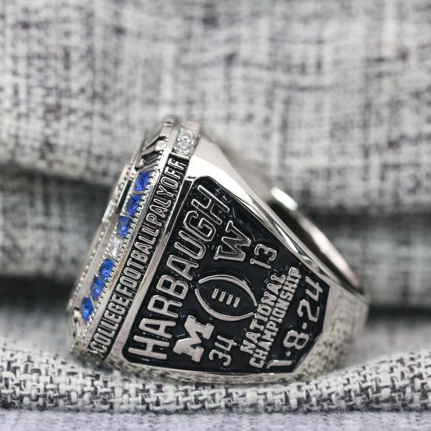 2024 Michigan Wolverines CFP Championship Ring Official Style
