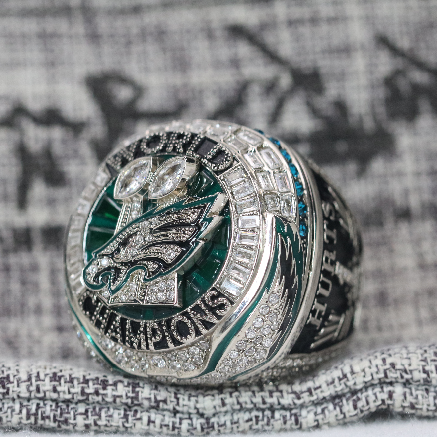 2024 Philadelphia Eagles NFL Super Bowl Championship Ring Official Style