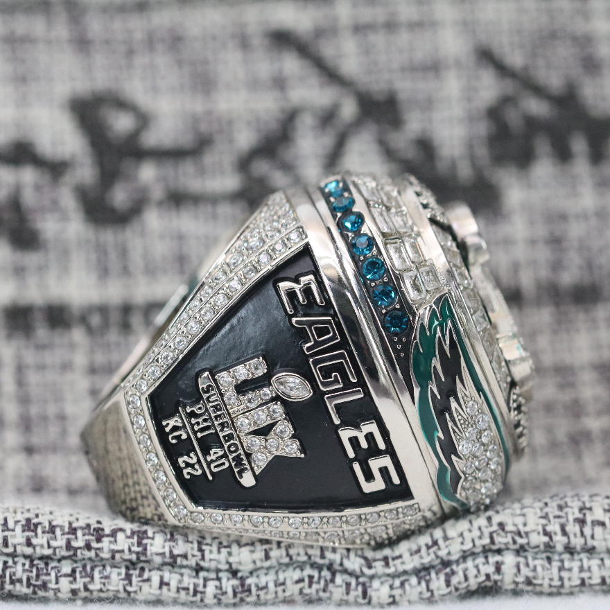 2024 Philadelphia Eagles NFL Super Bowl Championship Ring Official Style