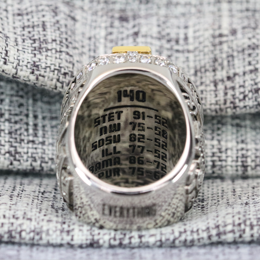 2024 UConn Huskies National Basketball Championship Ring Official Style