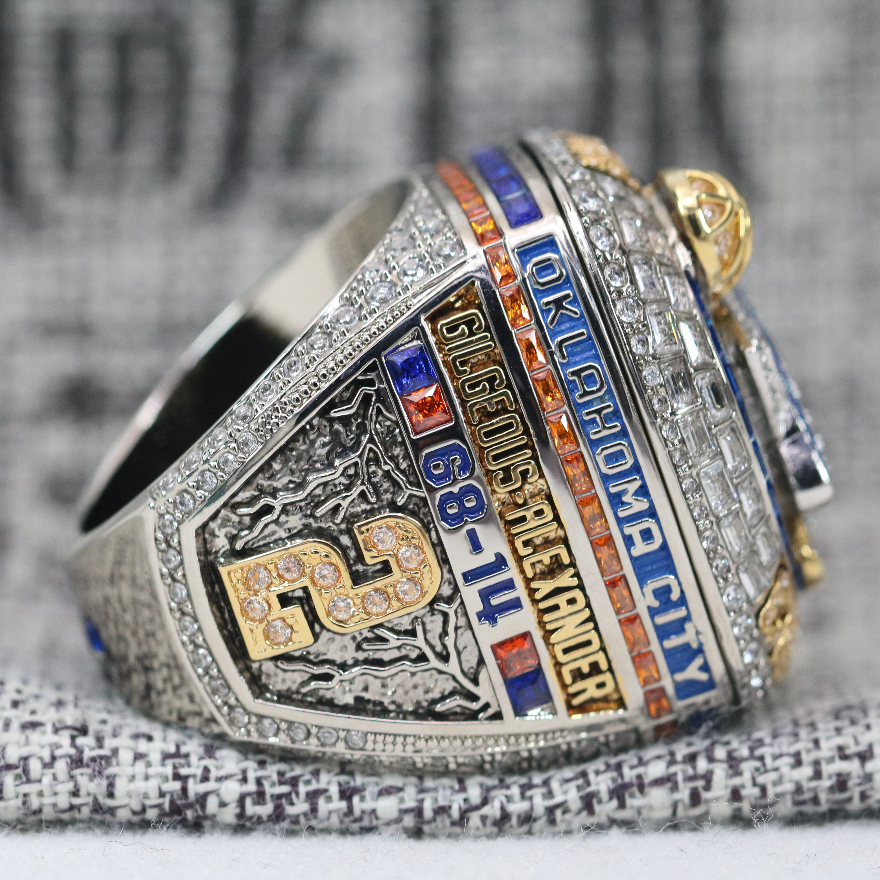 2025 Oklahoma City Thunder NBA Basketball Championship Ring Official Style
