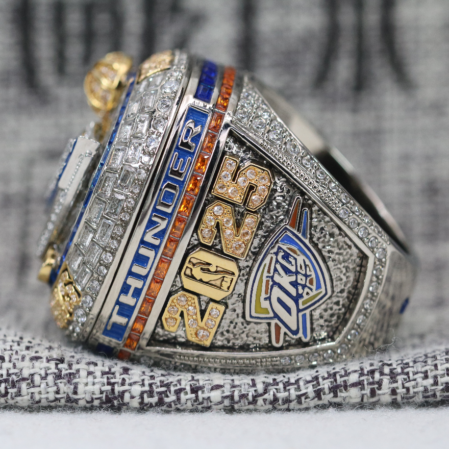 2025 Oklahoma City Thunder NBA Basketball Championship Ring Official Style