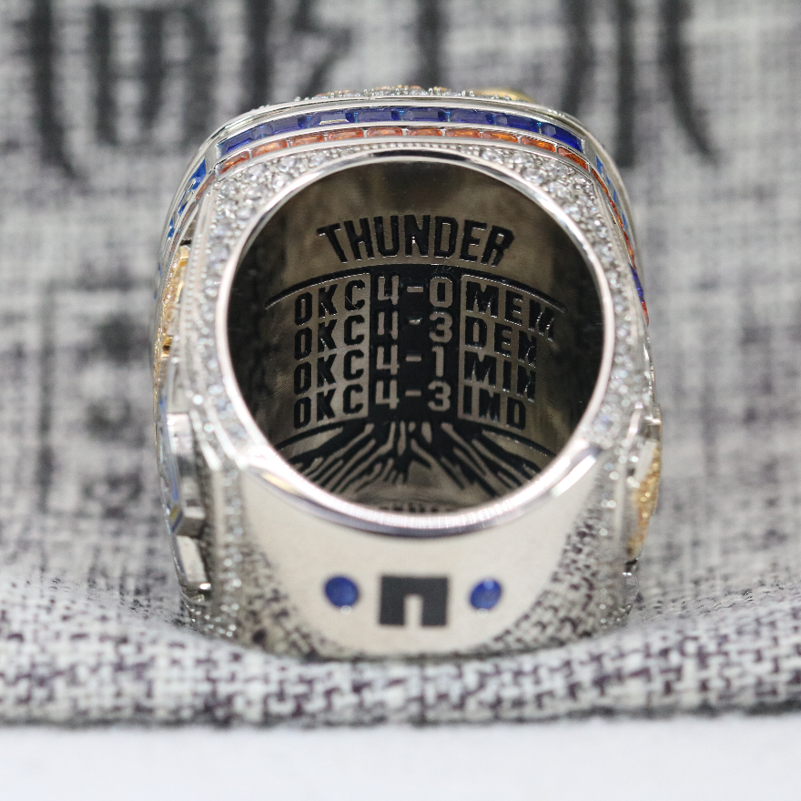 2025 Oklahoma City Thunder NBA Basketball Championship Ring Official Style