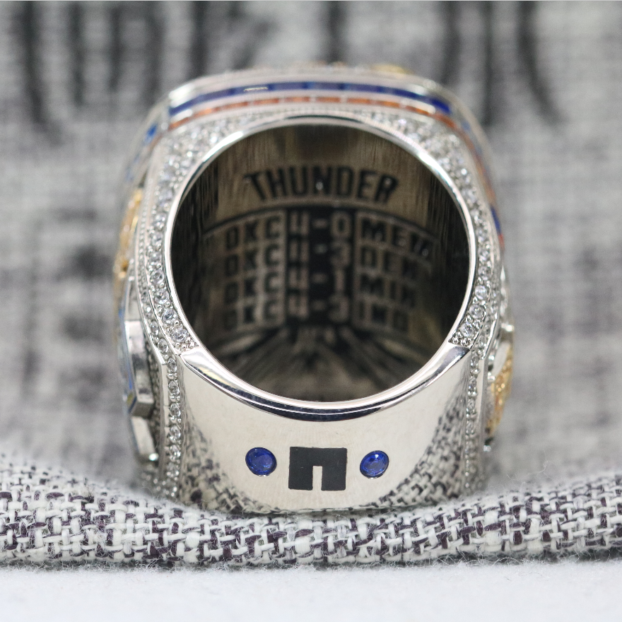 2025 Oklahoma City Thunder NBA Basketball Championship Ring Official Style