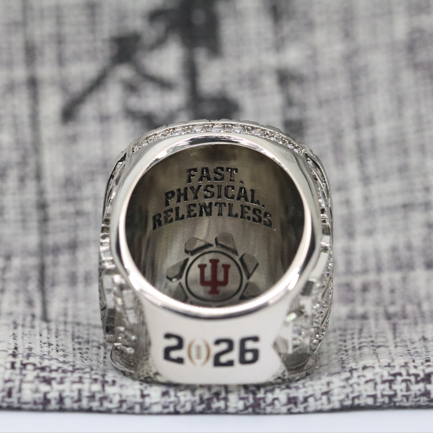 2026 Indiana Hoosiers Peach Bowl Ring