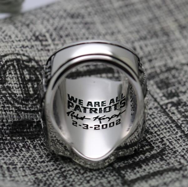 2016 New England Patriots NFL Super Bowl Championship Ring