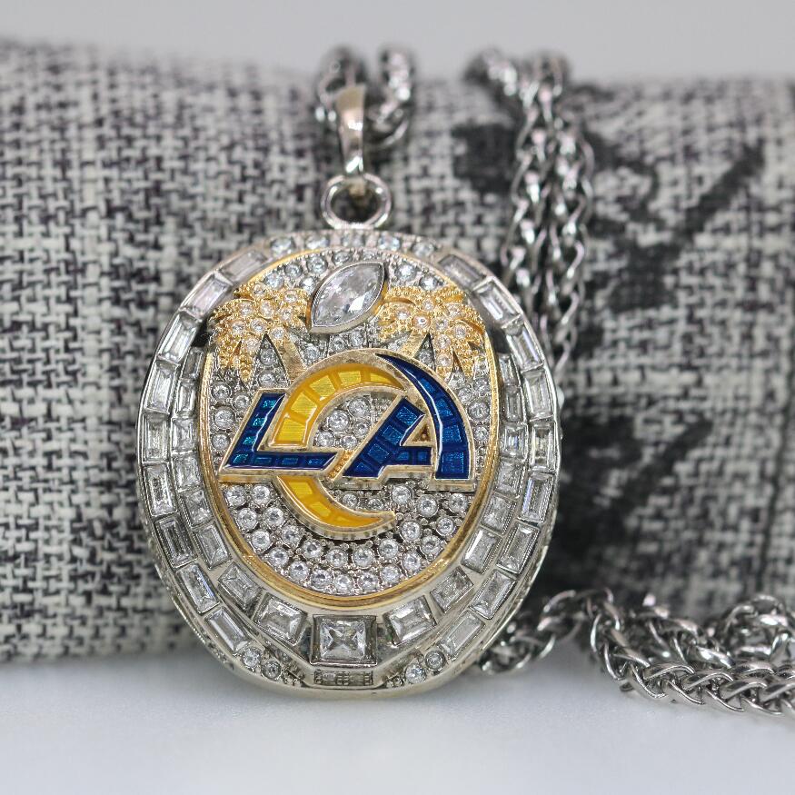 2021 Los Angeles Rams Super Bowl Championship Pendant