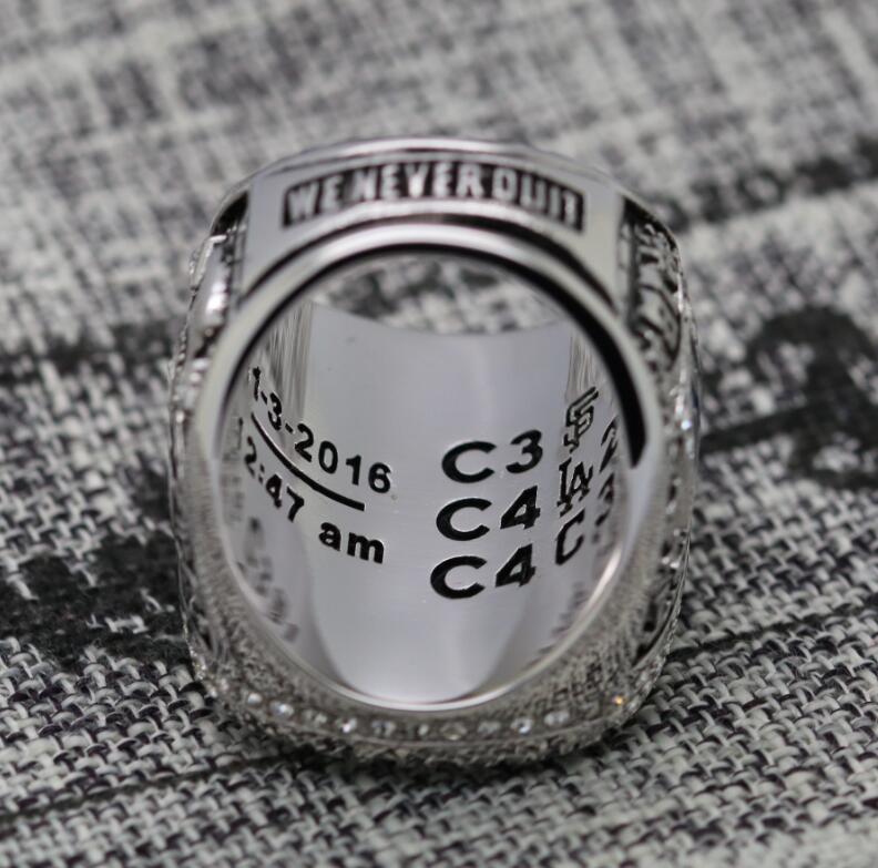 2016 Chicago Cubs MLB World Series Championship Ring