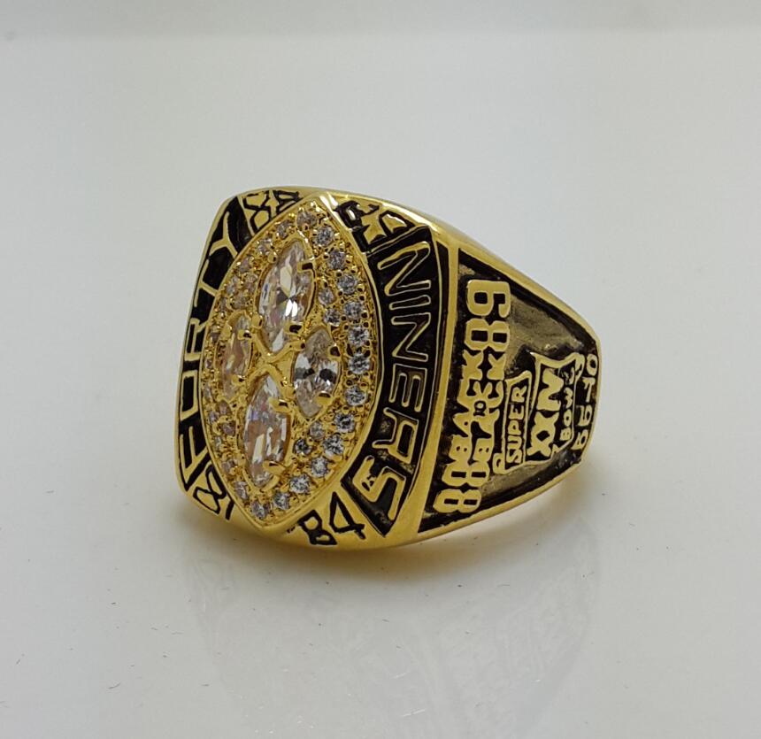 1989 San Francisco 49ers NFL Super Bowl Championship Ring