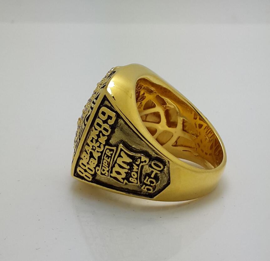 1989 San Francisco 49ers NFL Super Bowl Championship Ring