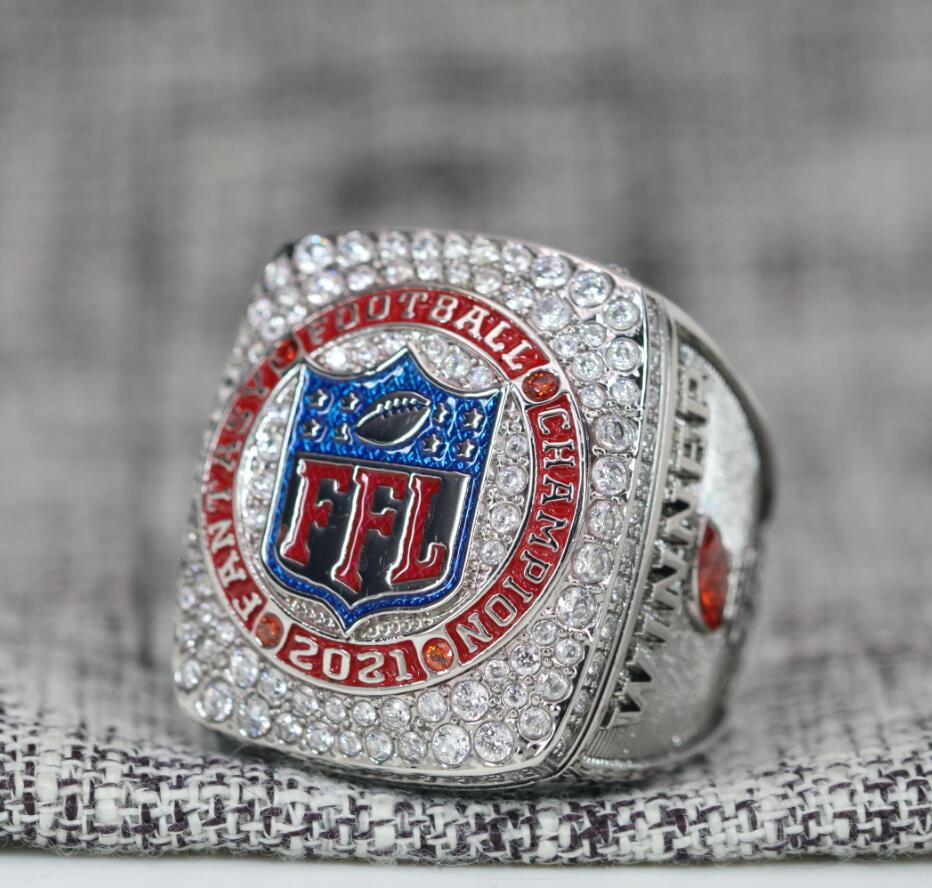 2021 Fantasy Football League FFL Championship Ring
