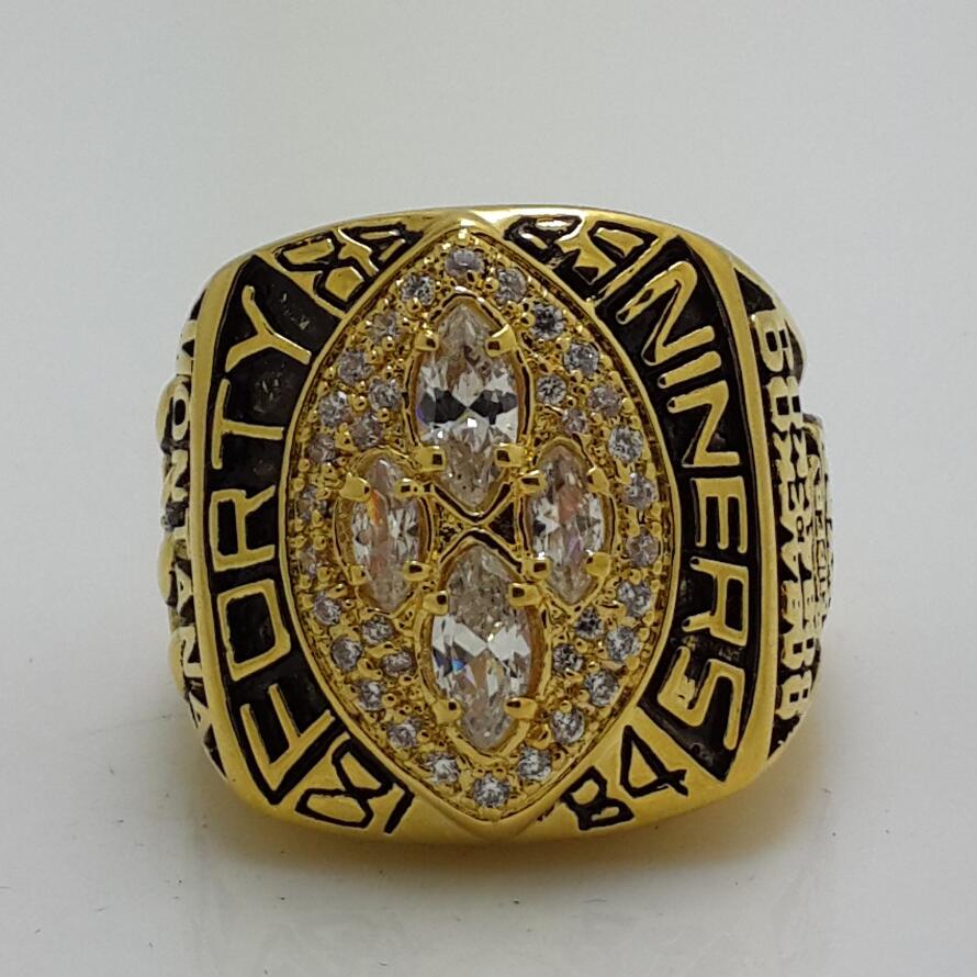 1989 San Francisco 49ers NFL Super Bowl Championship Ring