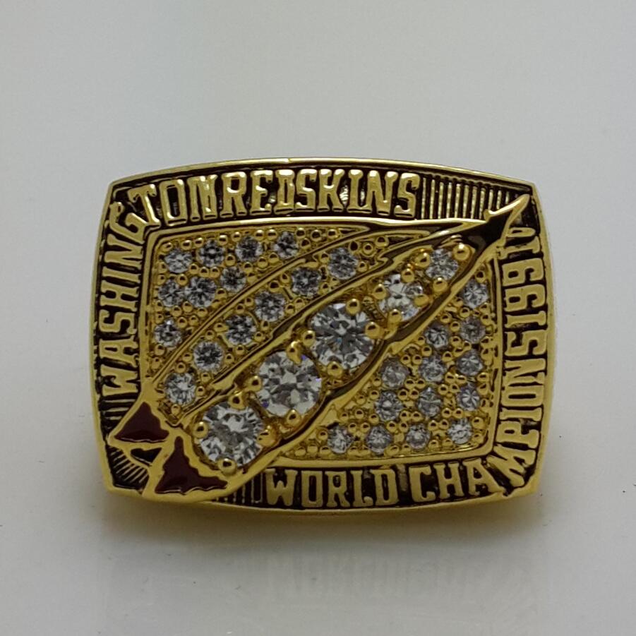 1991 Washington Redskins NFL Super Bowl Championship Ring