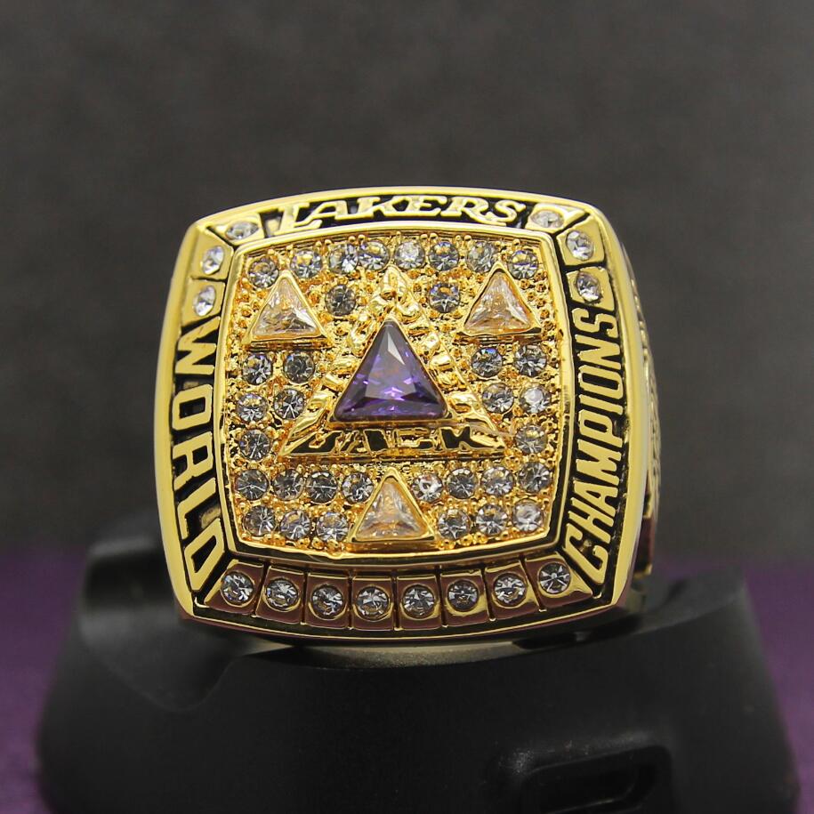 2002 Los Angeles Lakers NBA Basketball Championship Ring
