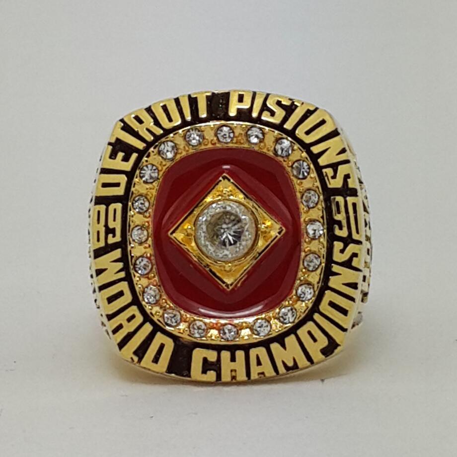 1990 Detroit Pistons NBA Basketball Championship Ring