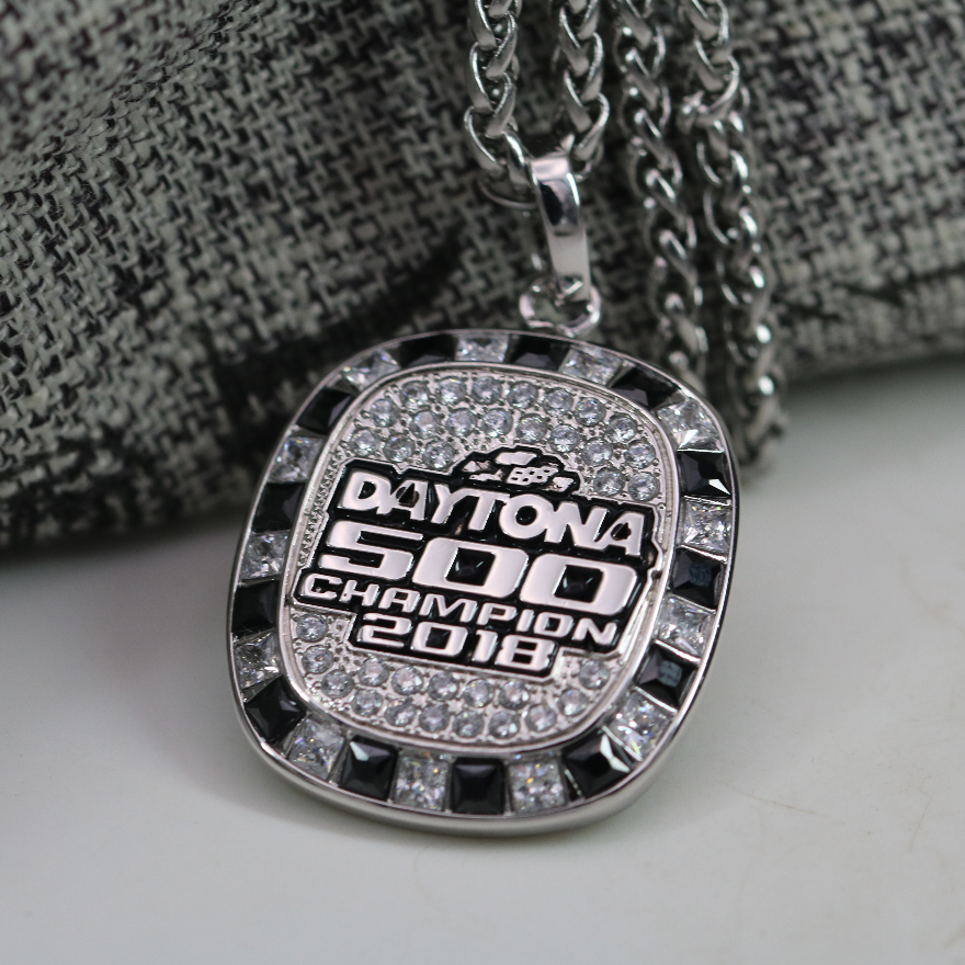 2018 NASCAR 60th Annual DAYTONA 500 Championship Pendant