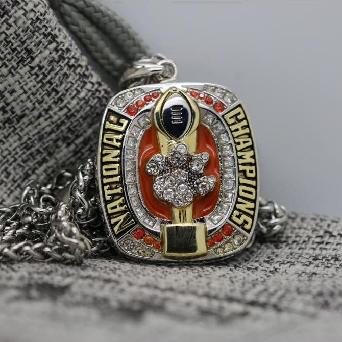 2016 Clemson Tigers National Championship Pendant
