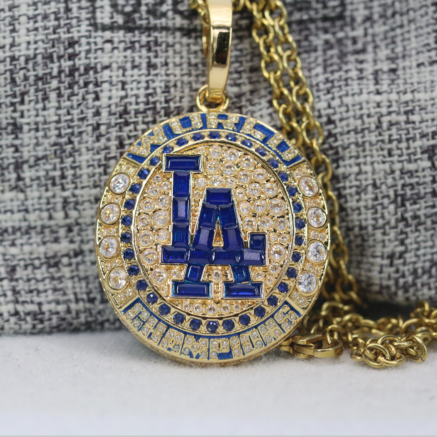 2024 Los Angeles Dodgers World Series Championship Pendant