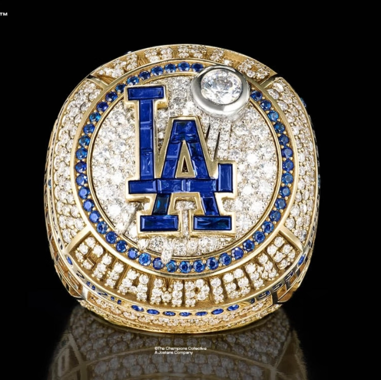 2025 Los Angeles Dodgers World Series Ring Official Style