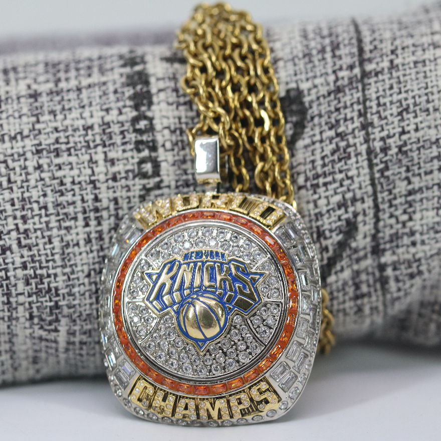 2025 New York Knicks Basketball Championship Pendant