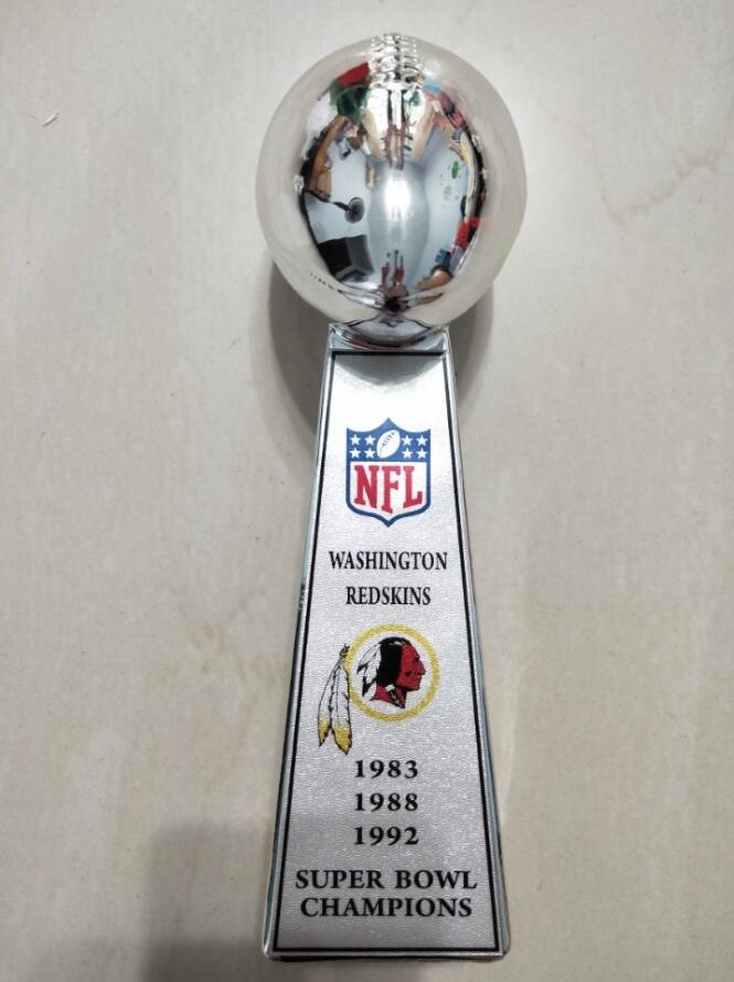 Washington Redskins Super Bowl Championship VINCE LOMBARDI Trophy 9'' Nice Gift