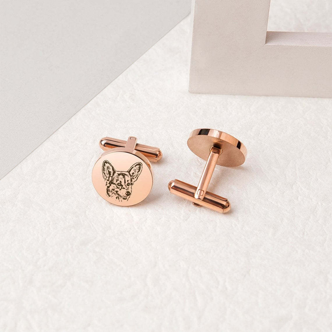 Pet Head Cufflinks