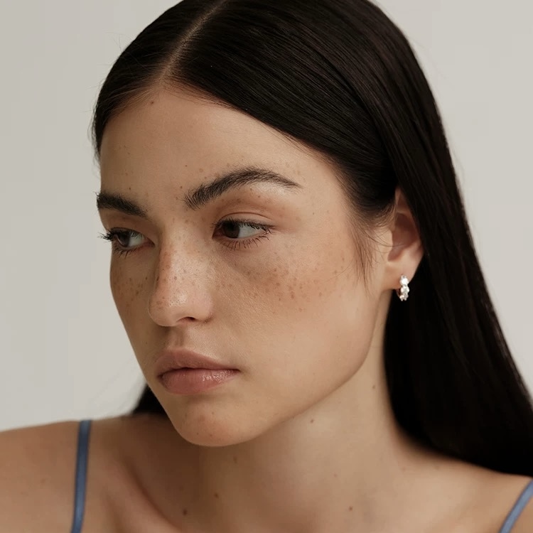 Eternity Hoop Earrings