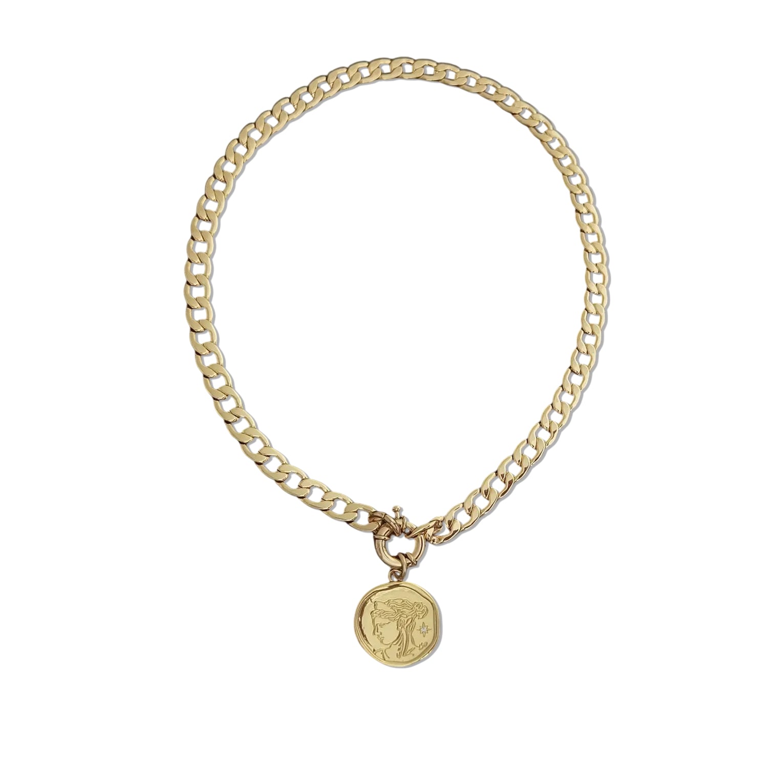Queen Elizabeth Coin Necklace