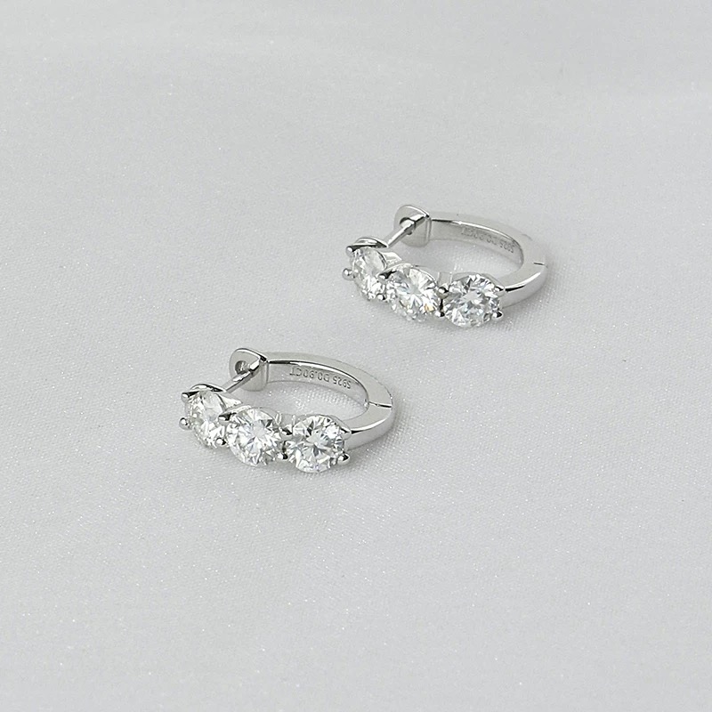 Eternity Hoop Earrings