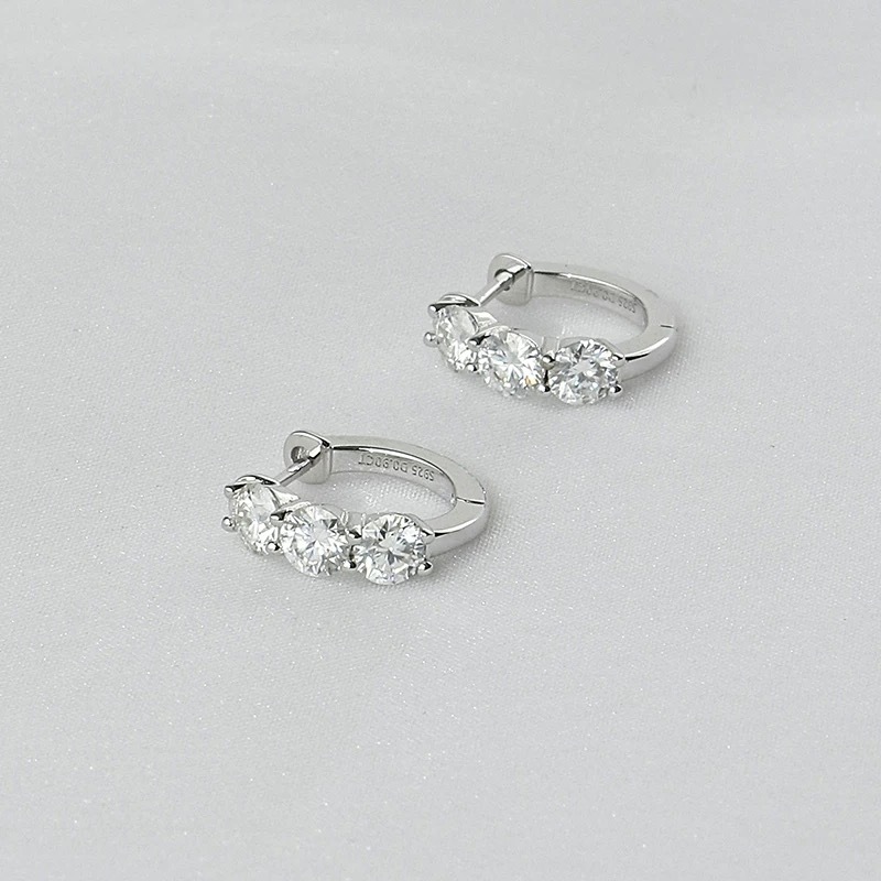Eternity Hoop Earrings
